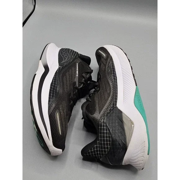 Saucony Endorphin Shift 2 Running Shoes Womens Size 9 Black White Sneakers - Picture 5 of 14